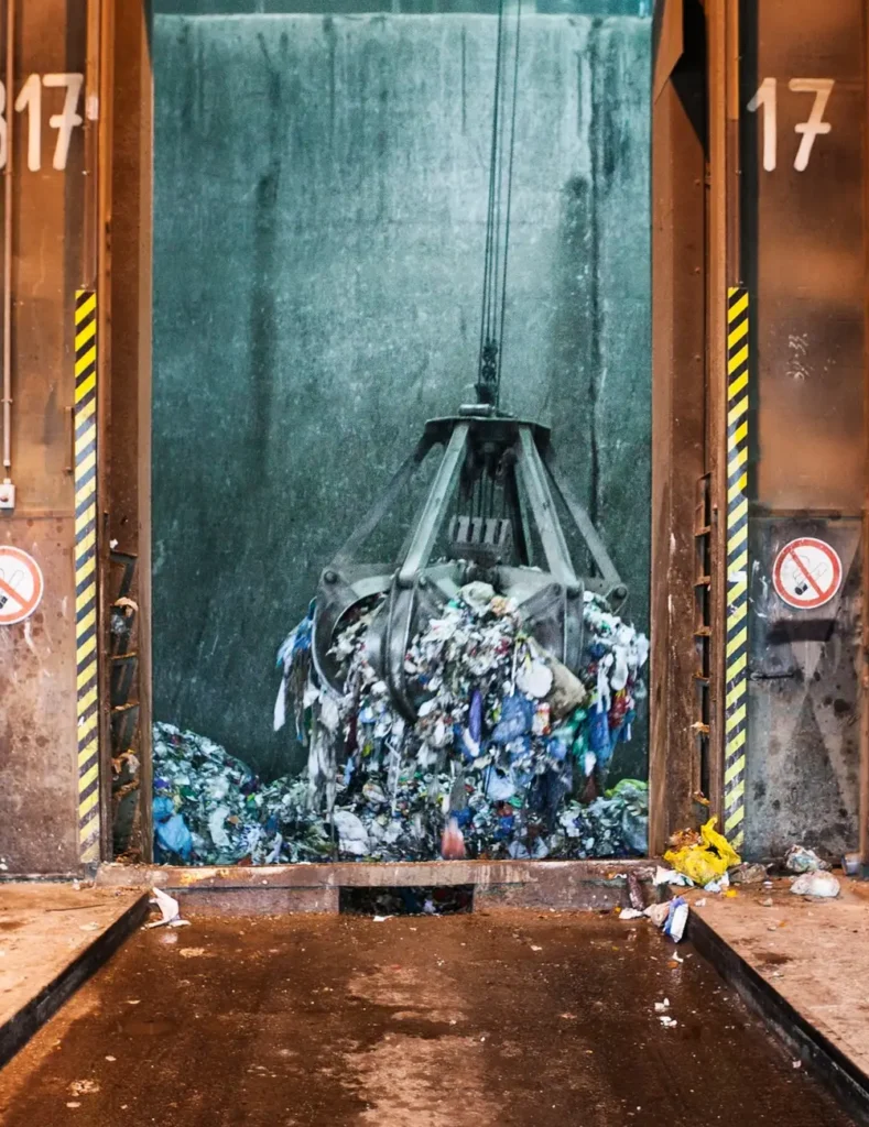 Scrap metal recycling depot
